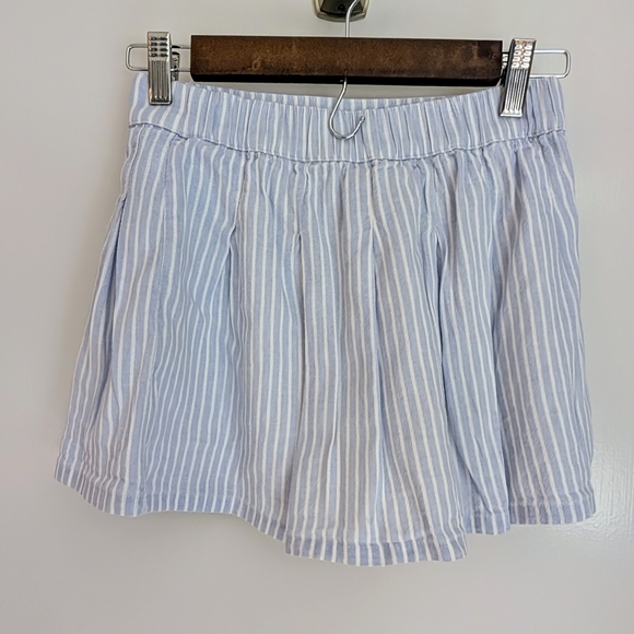 Abercrombie & Fitch Blue and White Wrap Top Girls Sz 9-10 - Picture 2 of 6